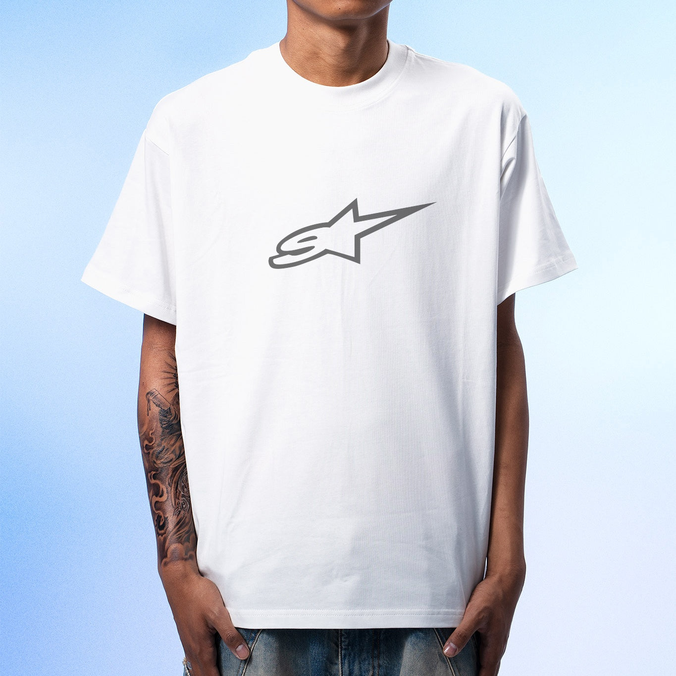 Son of Stars Galactic Tour White T-Shirt