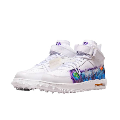 Nike Air Force 1 Mid Off-White Graffiti White