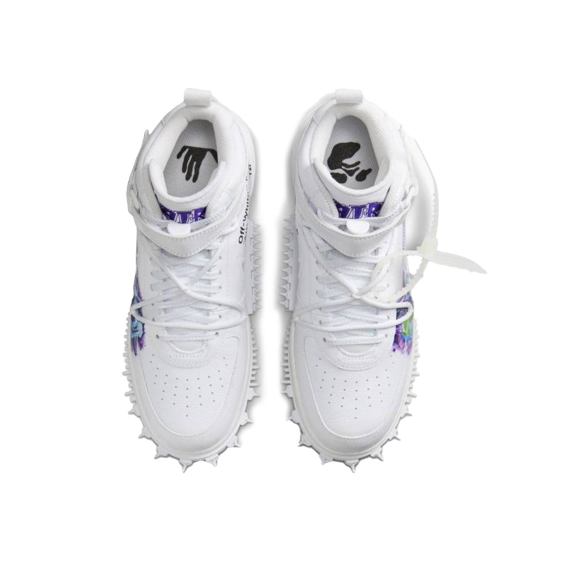 Nike Air Force 1 Mid Off-White Graffiti White