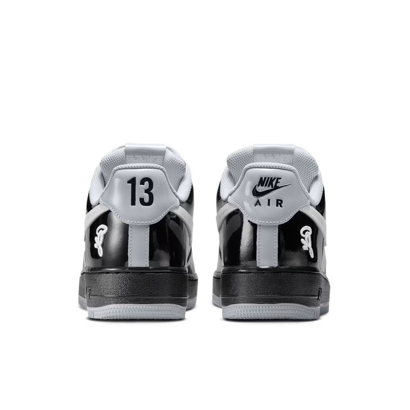 Nike Air Force 1 Low Syna Central Cee Black White Smoke Grey