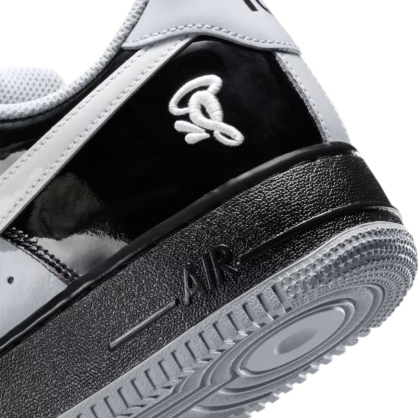 Nike Air Force 1 Low Syna Central Cee Black White Smoke Grey