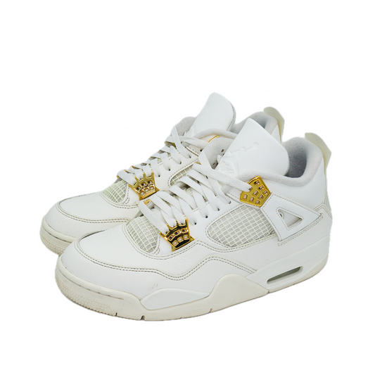 Jordan 4 Retro Metallic Gold (Women's) Taglia 43 (Usate)