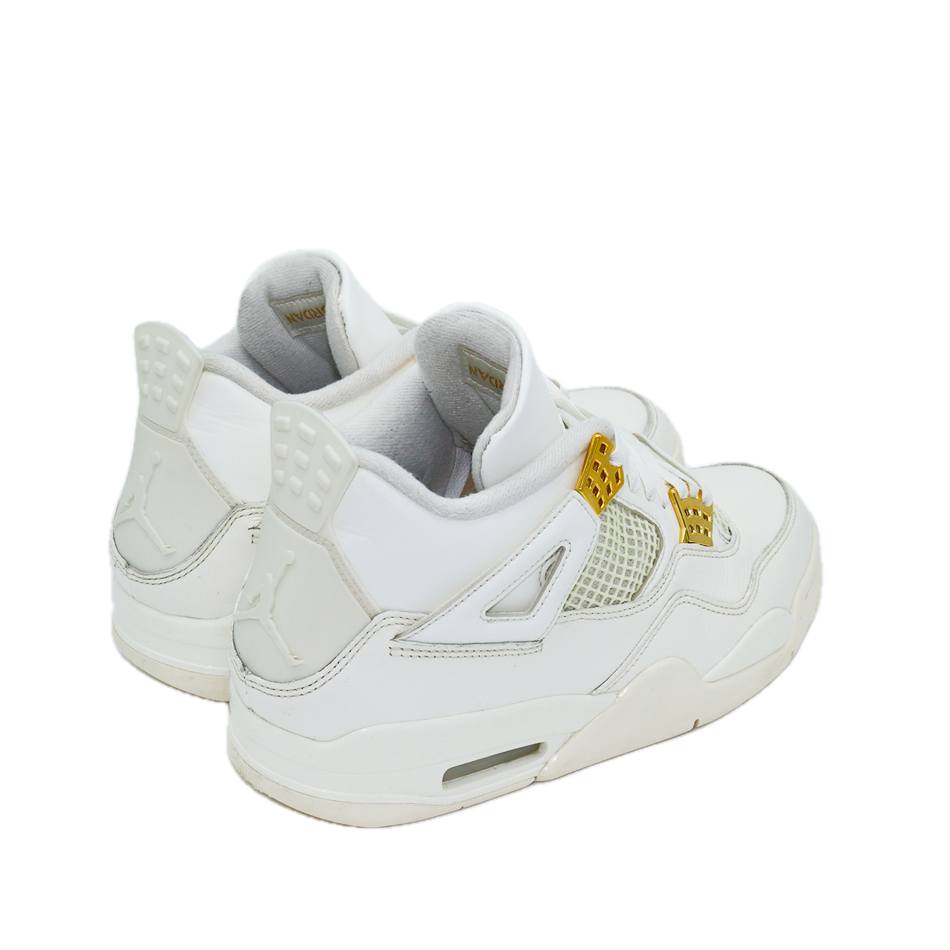 Jordan 4 Retro Metallic Gold (Women's) Taglia 43 (Usate)
