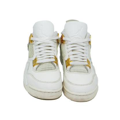 Jordan 4 Retro Metallic Gold (Women's) Taglia 43 (Usate)
