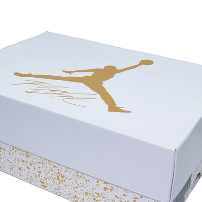 Jordan 4 Retro Metallic Gold (Women's) Taglia 43 (Usate)