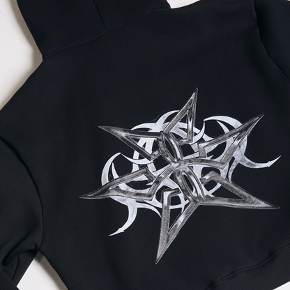 Armé Studios Stolen Heart Zip Hoodie Black