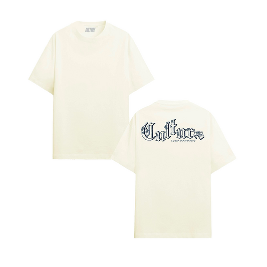 Culture Anniversary Tee White