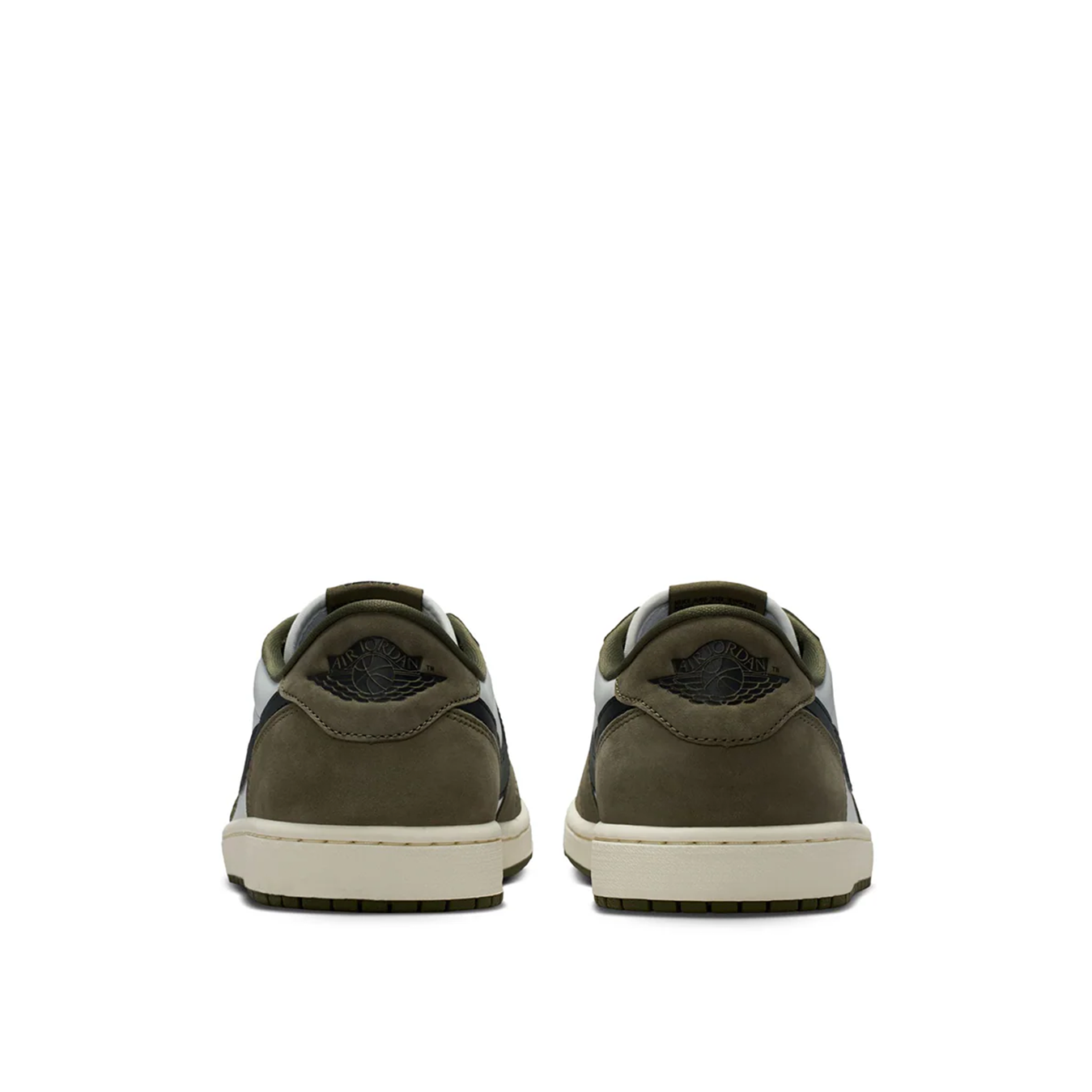 Jordan 1 Retro Low Medium Olive Summit White Sail Black