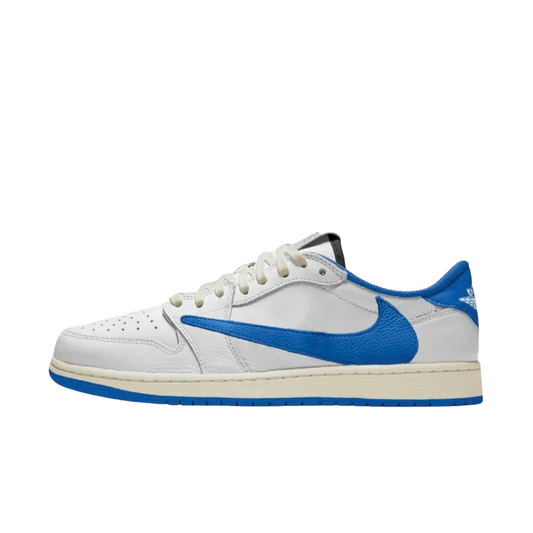 Jordan 1 Retro Low OG SP Fragment x Travis Scott Sail Military Blue