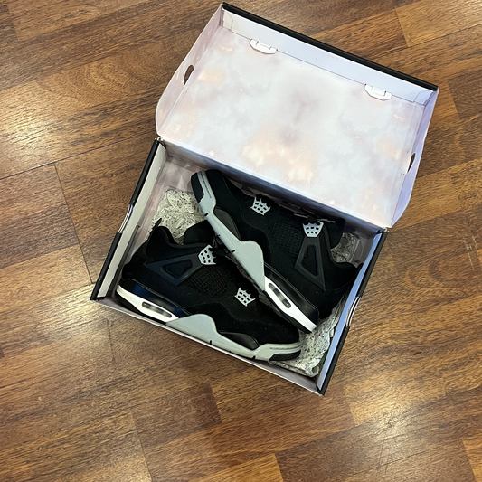 Jordan 4 Retro SE Black Canvas Taglia 42 (Usata)