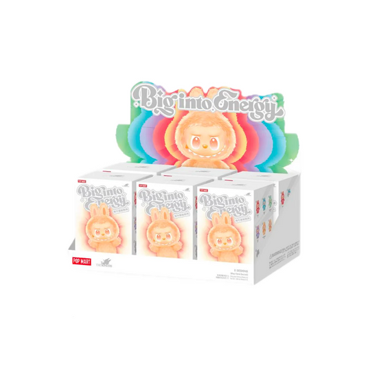 Pop Mart Labubu The Monsters Big into Energy Series Vinyl Plush Pendant Sealed Case (6 Blind Box)