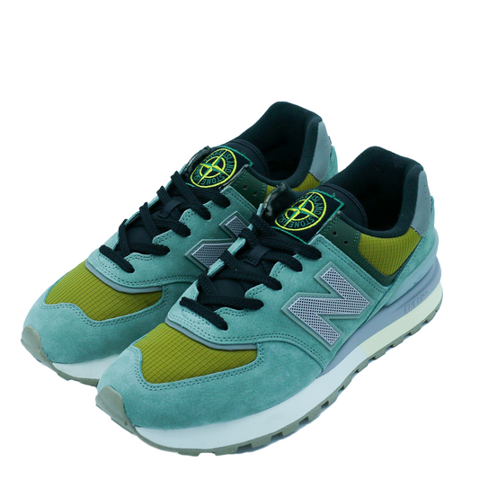 New Balance 574 Legacy Stone Island Light Green taglia 45 (Usate)