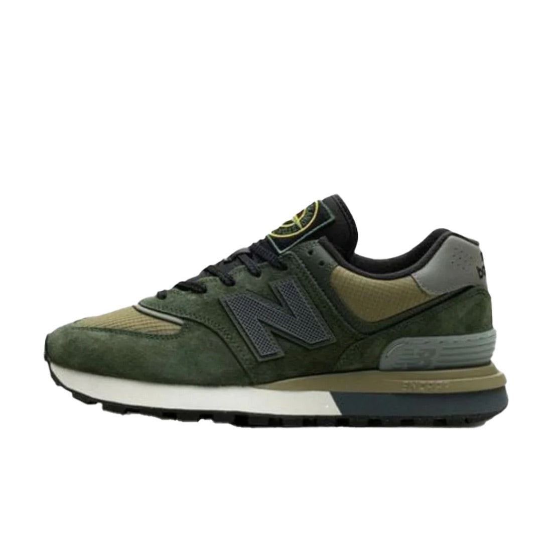 New Balance 574 Legacy Stone Island Dark Green
