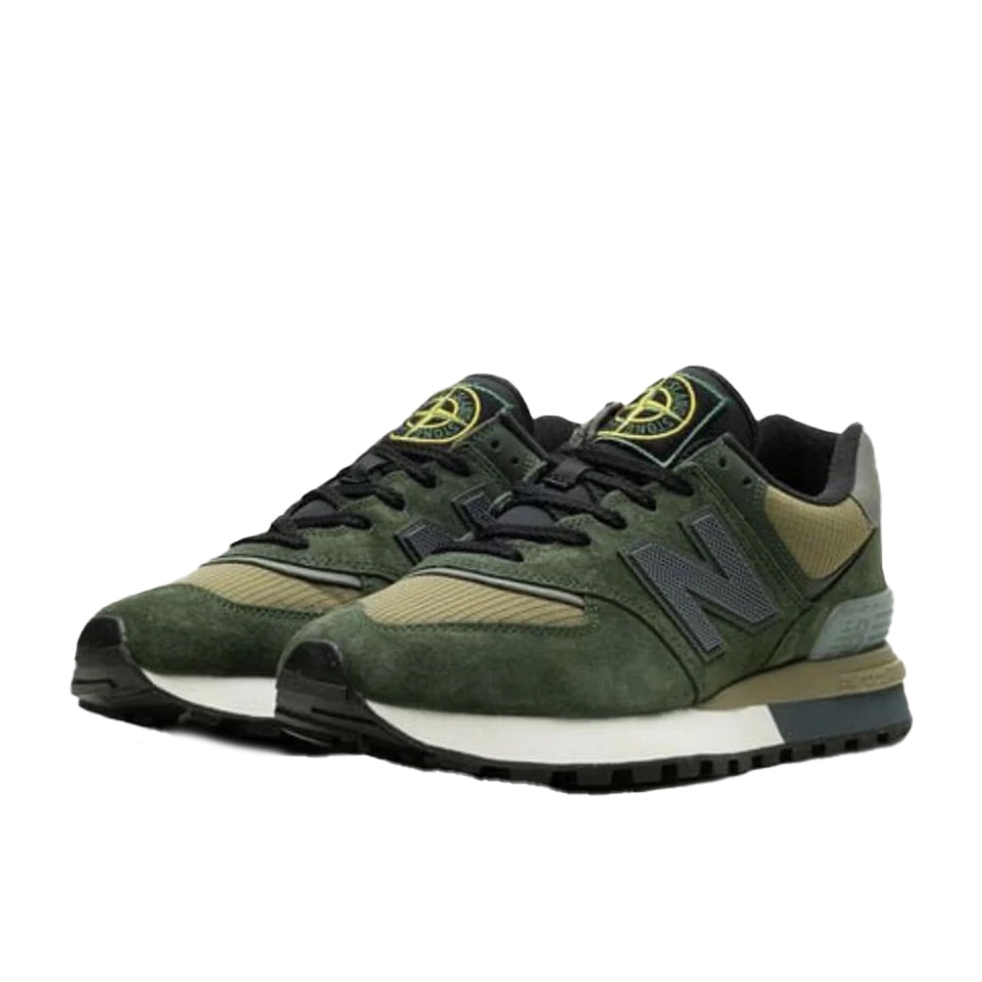 New Balance 574 Legacy Stone Island Dark Green