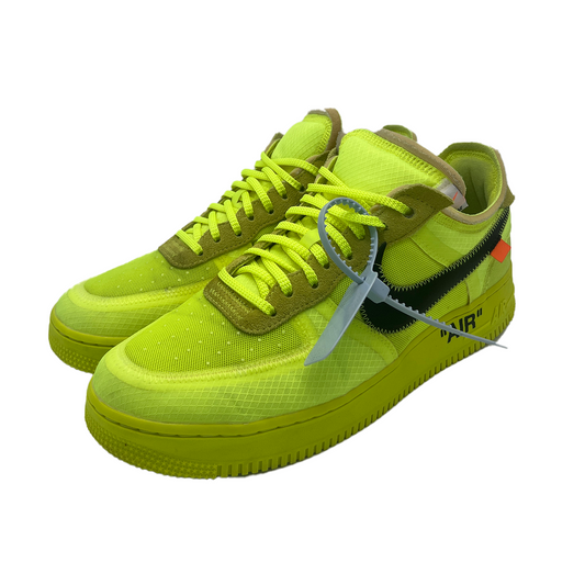 Nike Air Force 1 Low Off-White Volt Taglia 45 (Usate)