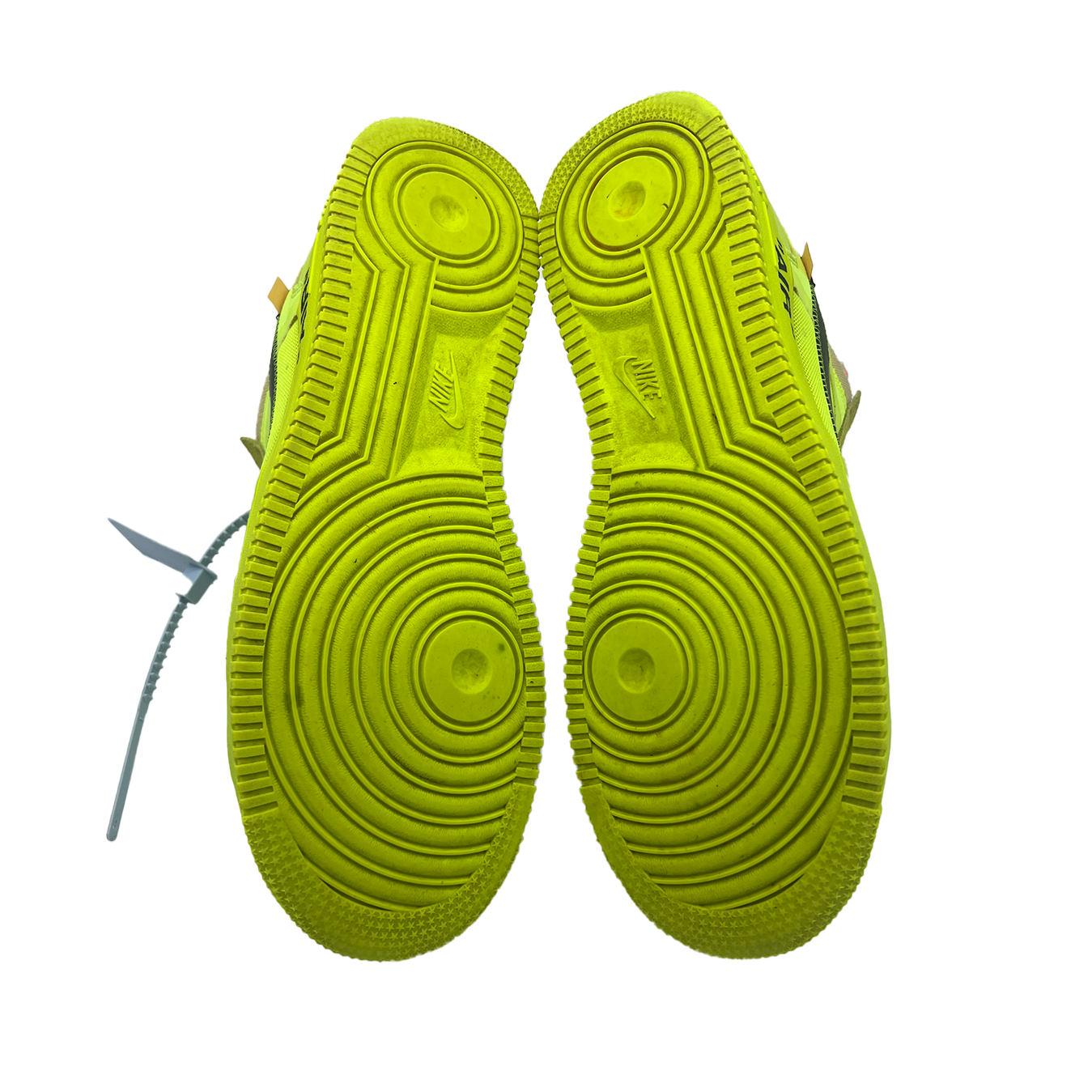 Nike Air Force 1 Low Off-White Volt Taglia 45 (Usate)