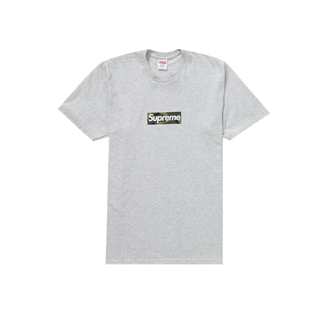 T-Shirt Supreme Box Logo Camo FW23 Grey