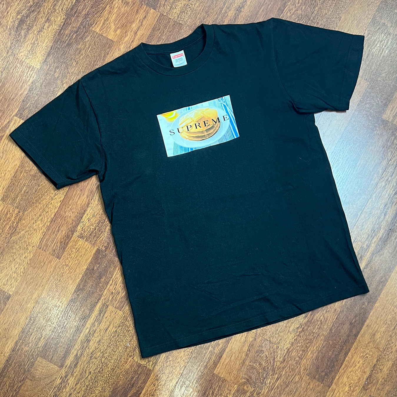 Supreme Pancakes Tee Black Taglia M (Usata)