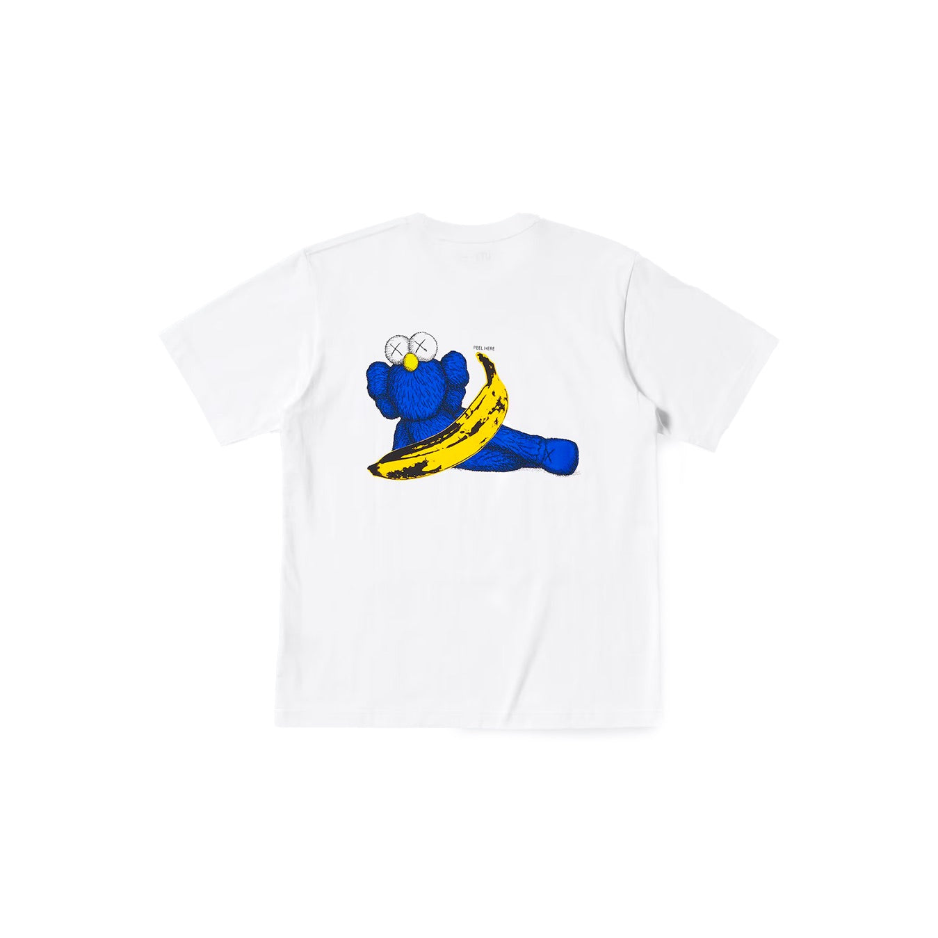 Uniqlo x Kaws x Andy Warhol Graphic T-Shirt White Blue