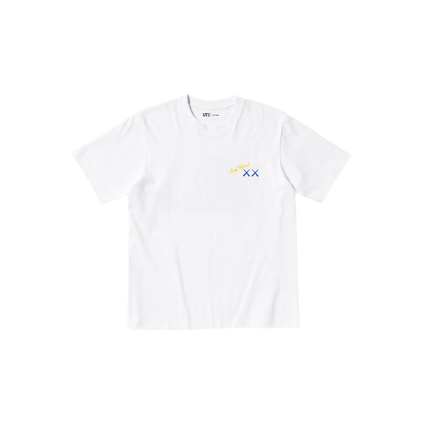 Uniqlo x Kaws x Andy Warhol Graphic T-Shirt White Blue