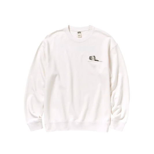 Kaws Uniqlo Longsleeve Sweatshirt White 2023