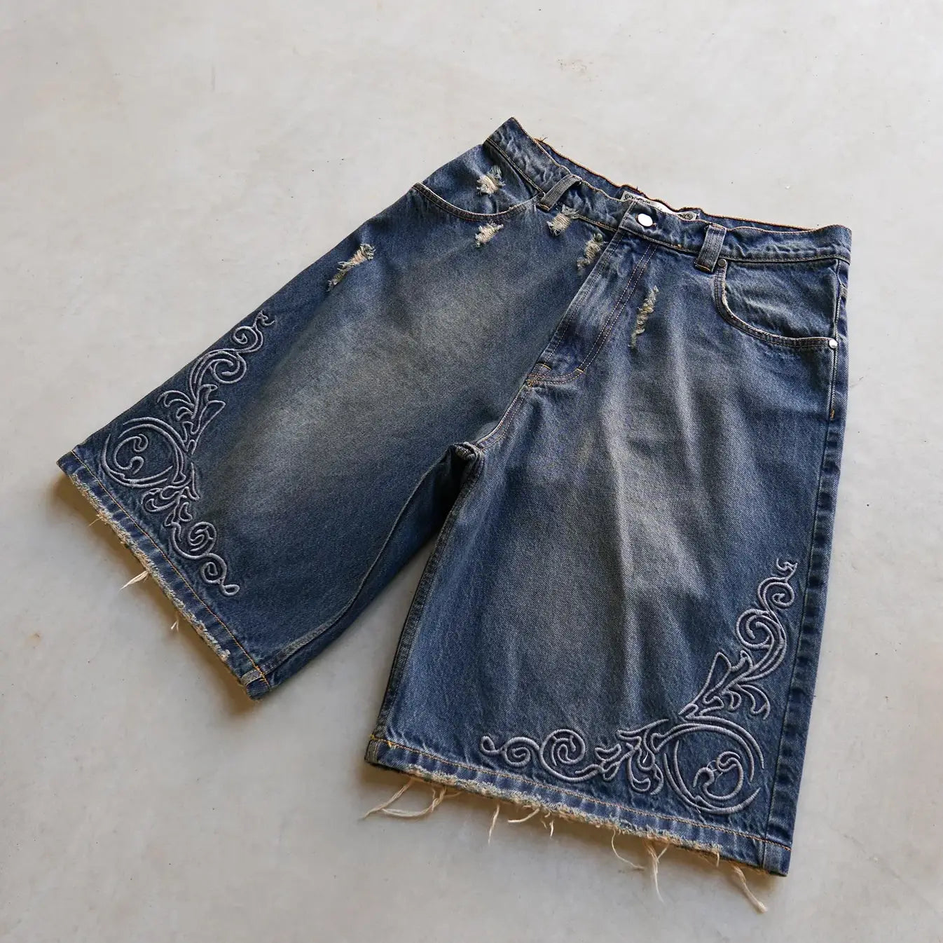 WRONGSOCIETY Centurion Jorts