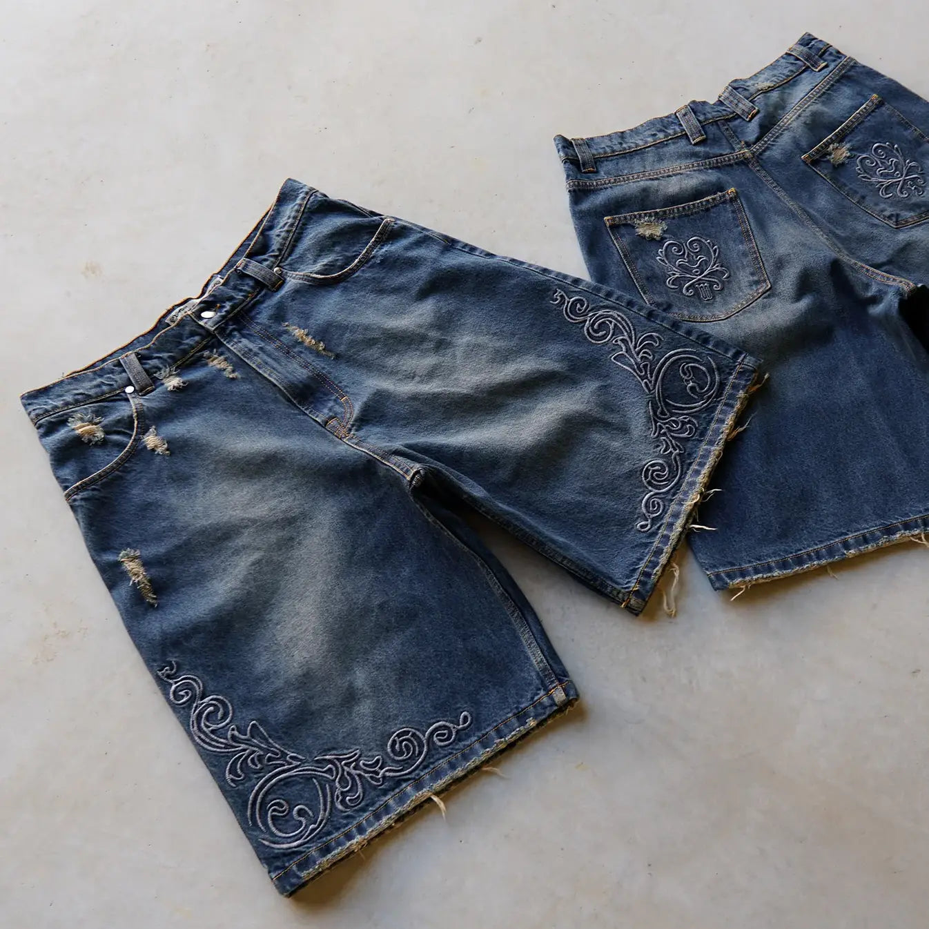 WRONGSOCIETY Centurion Jorts